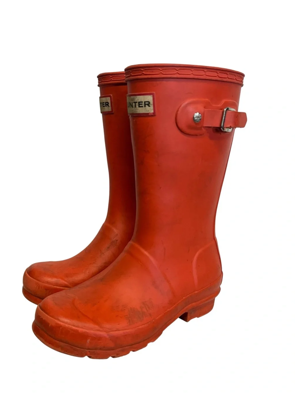 HUNTER Original Tall Rubber Rain Winter Boots Little Girl 13‎